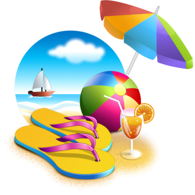 Beach Holidays Png Transparent PNG Images