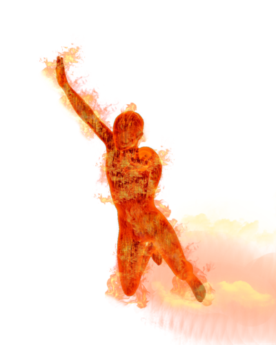 Gold Human Torch Png Transparent image PNG Images