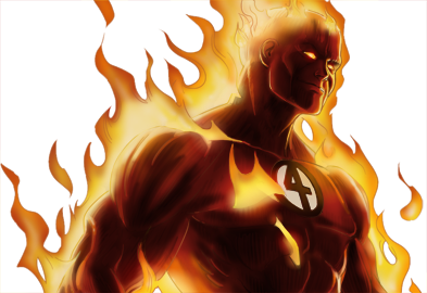 Human Torch Dialogues Pictures PNG Images