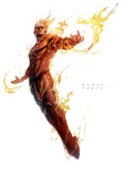 Human Torch Png File image PNG Images