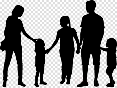 Human Family Silhouette Transparent Free PNG Images