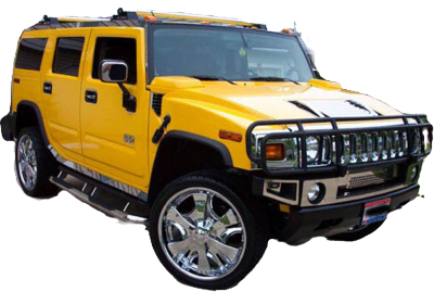 Yellow Hummer Picture PNG Images
