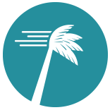 Blue Hurricane Trees Symbol Png PNG Images