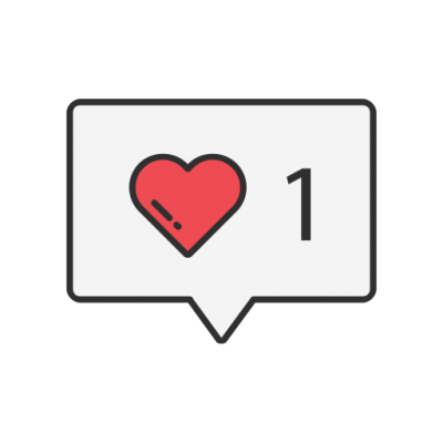 Instagram Heart Icon Clipart PNG Images