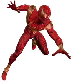 Iron Spiderman Marvel Cut Out PNG Images