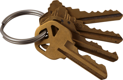 Old Copper Keys Free Cut Out PNG Images