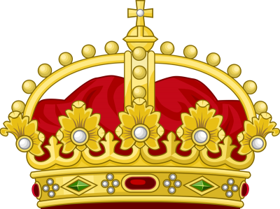 Queen, King, Red, Cross, Gold Crown PNG Images