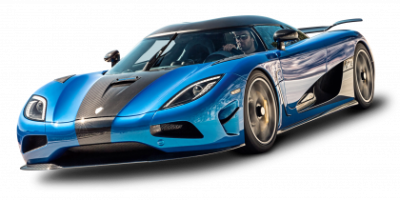 Blue Koenigsegg Free Cut Out PNG Images