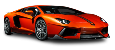Orange Lamborghini Aventador Photos PNG Images