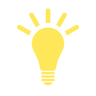 Light Bulb Simple PNG Images