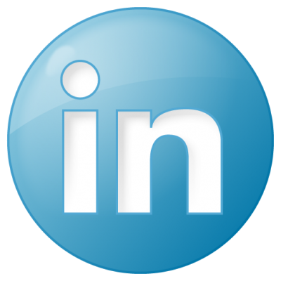 Social Linkedin Button Blue Icon Png Clipart PNG Images