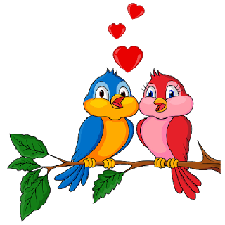 Love Birds Free Cut Out PNG Images