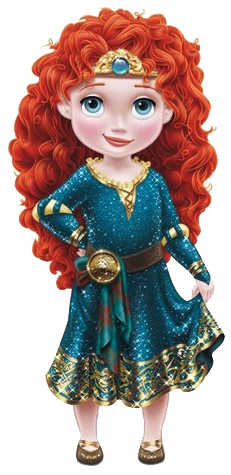 Baby Merida Clipart PNG Images