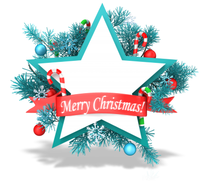2021 Christmas Star Decoration, Merry, Candy PNG PNG Images
