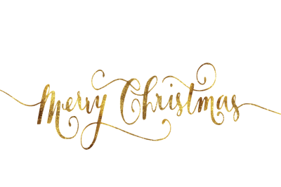 Golden Christmas Text Merry Christmas PNG Images