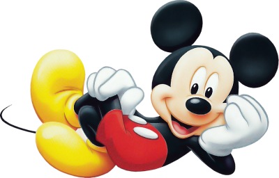 Reclining Mickey Mouse Png Clipart, Cartoon, Disney PNG Images