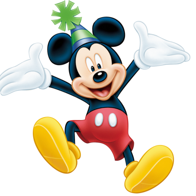 Joyful Mickey Mouse Photo Clipart PNG Images