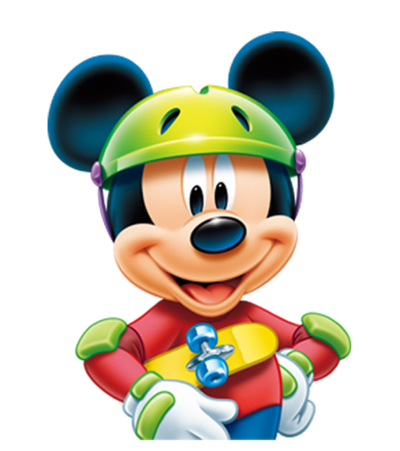 Game, Mascot, Smiling Mickey Mouse Transparent Photo With A Helmet PNG Images