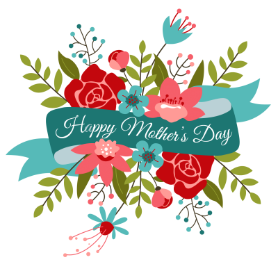 Happy Mothers Day Bouquet Transparent Png PNG Images