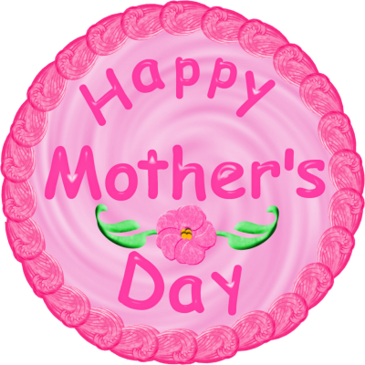 Mothers Day Caketop Picture PNG Images