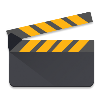Yellow Gray Movie Studio Icon PNG Images