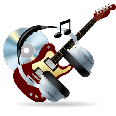 Guitar, Headphones, Cd, Music Icon Png PNG Images