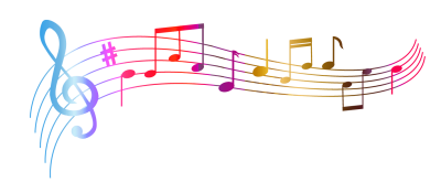Music Notes Colourful Transparent Png PNG Images