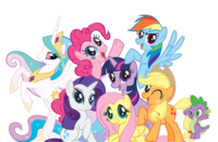 My Little Pony Colored Transparent Pictures PNG Images