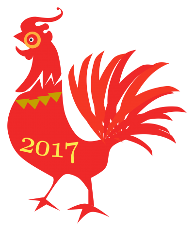 Cock, Red, Chinese New Year Clipart PNG Images