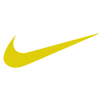 nike yellow logo png