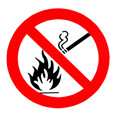 No Smoking, No Fire, Sign Png PNG Images