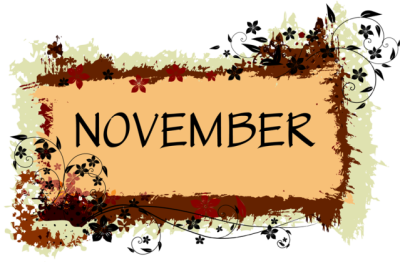 November Frame Png PNG Images