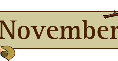 November Sign With Natural Figure Png PNG Images