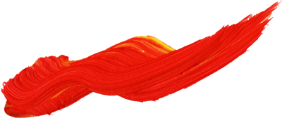 Red Yellow Wall Paint Brush Png PNG Images