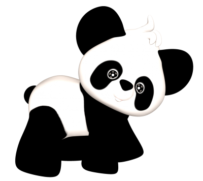 Baby Sitting Panda Clipart Backgorund Picture 275 Transparentpng
