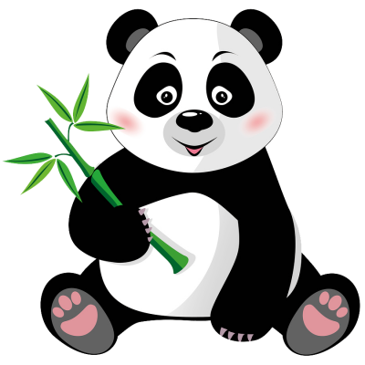 Panda PNG Vector Images with Transparent background - TransparentPNG