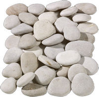 White Pebble Stone Png Transparent Picture PNG Images