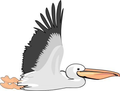 Old Pelican Clip Art At Png PNG Images
