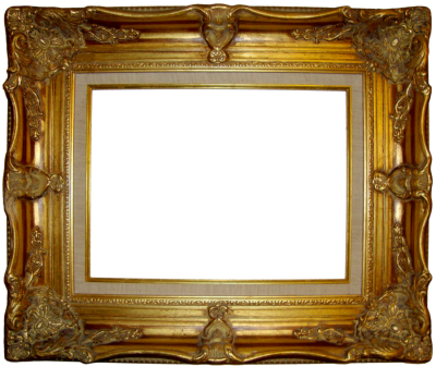 Old Brown Golden Photo Frame Transparent Hd PNG Images
