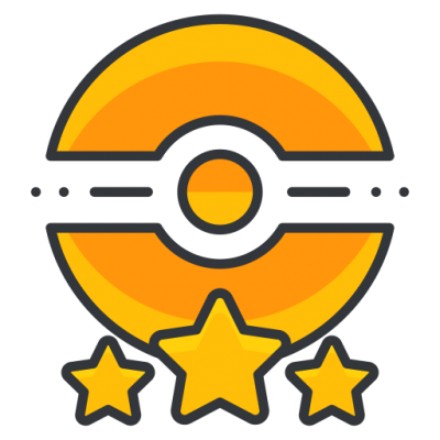 Star With Pokemon Go Logo Png PNG Images