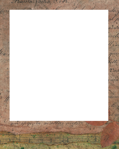 Letter Background With Polaroid Frame Free Transparent PNG Images