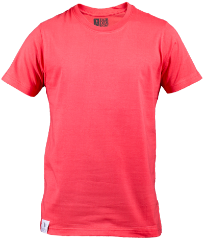 Pink Round Neck Men Polo T-shirt PNG PNG Images