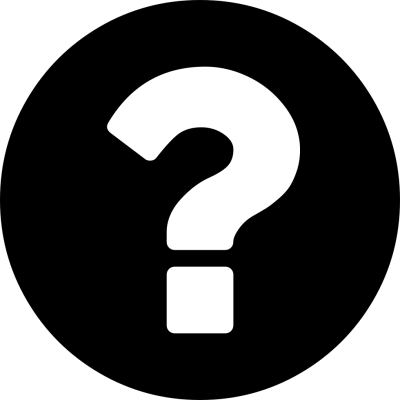 Black Circle Question Mark icon, Question Png PNG Images