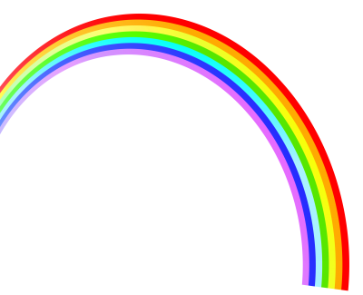 Rainbow PNG Vector Images with Transparent background - TransparentPNG