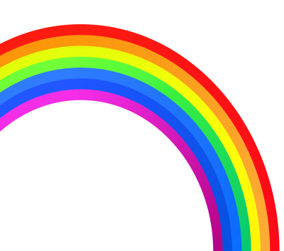 Rainbow PNG Vector Images with Transparent background - TransparentPNG