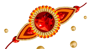 Red, Diamonds, Rubies, Gold, Beads, Rakhi Png Pictures PNG Images