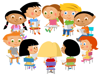 School, Book, Cute Kids, Reading Transparent Background Free PNG Images