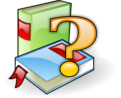Animation Books Reading Hd Clipart, Question Mark PNG Images