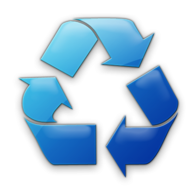 Blue Recycle Icon Png Images PNG Images