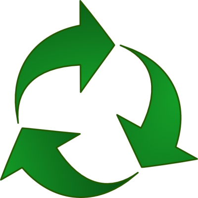 Green Recycle Arrows Clip Art At Pic PNG Images